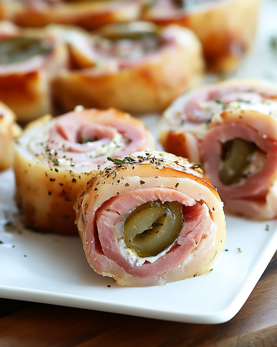 Ham and Cream Cheese Roll Ups