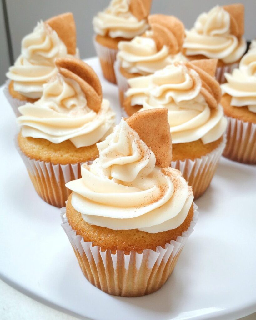 Horchata Cupcakes finished dish