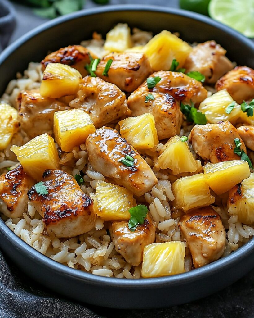 Pineapple Chicken and Rice