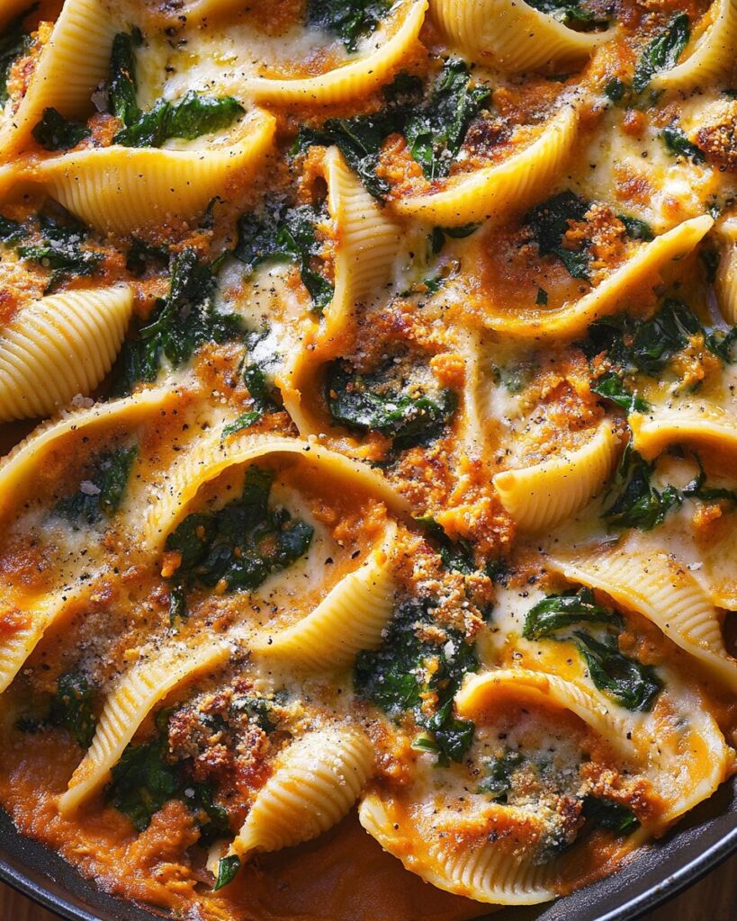 Quick Butternut Squash Pasta Shells