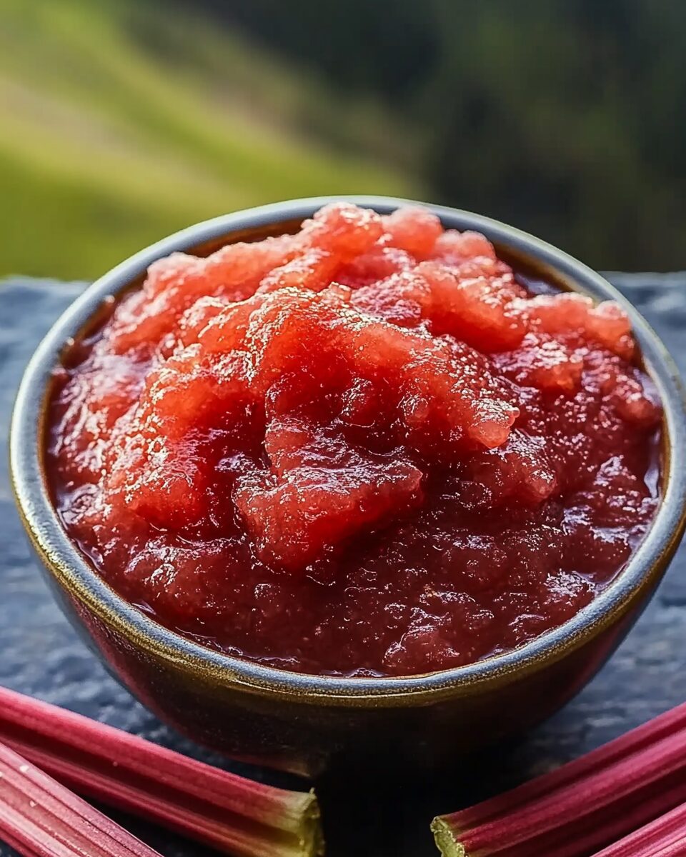 Rhubarb Butter