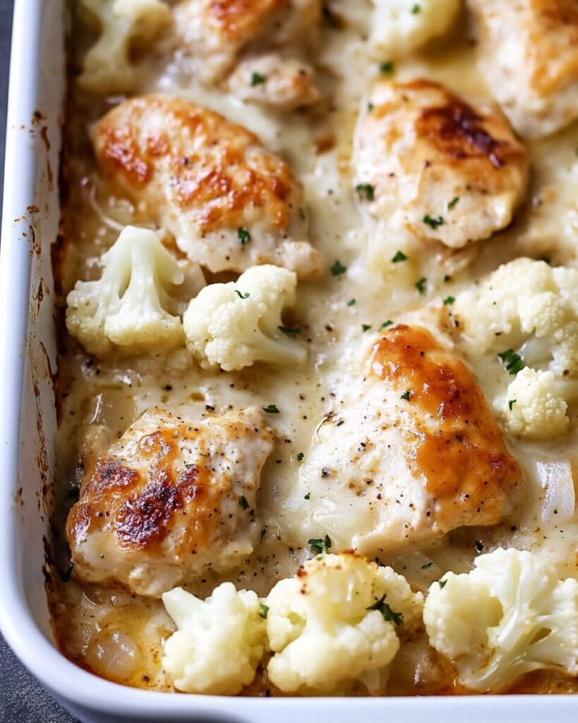 Chicken Cauliflower Casserole