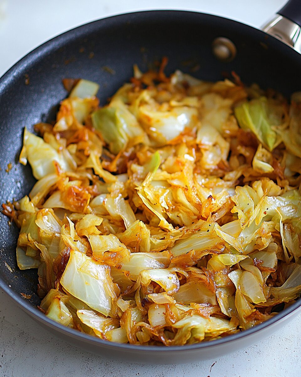 Simple Fried Cabbage