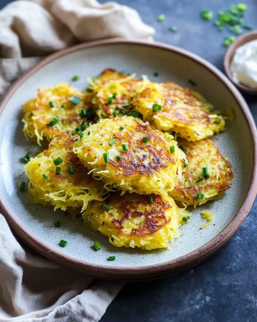 Spaghetti Squash Latkes