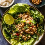 Thai Chicken Larb Lettuce Cups