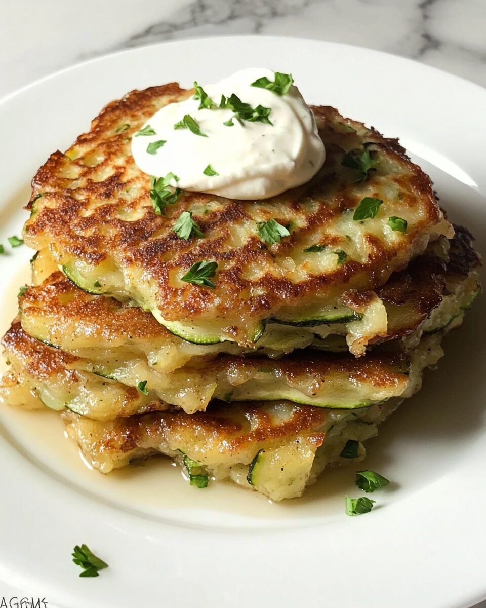 Zucchini Potato Pancakes