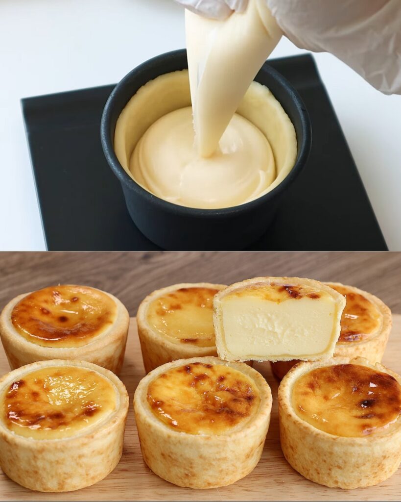 Mini Cheesecake Tarts – Buttery Shells with Silky Filling