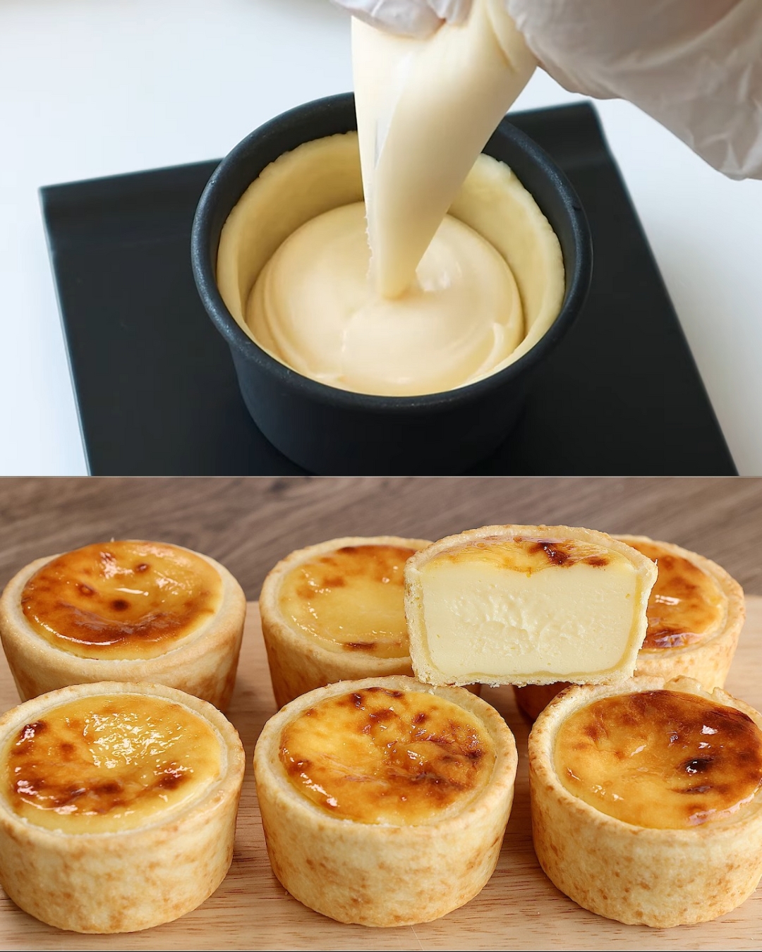 Mini Cheesecake Tarts – Buttery Shells with Silky Filling