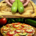 Zucchini and Potato Layered Bake with Mozzarella and Tomato