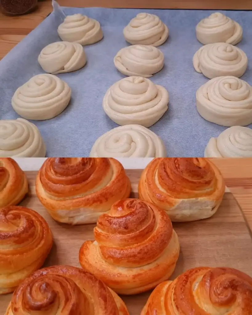 Fluffy Yeast Rolls with Greek Yogurt and Butter