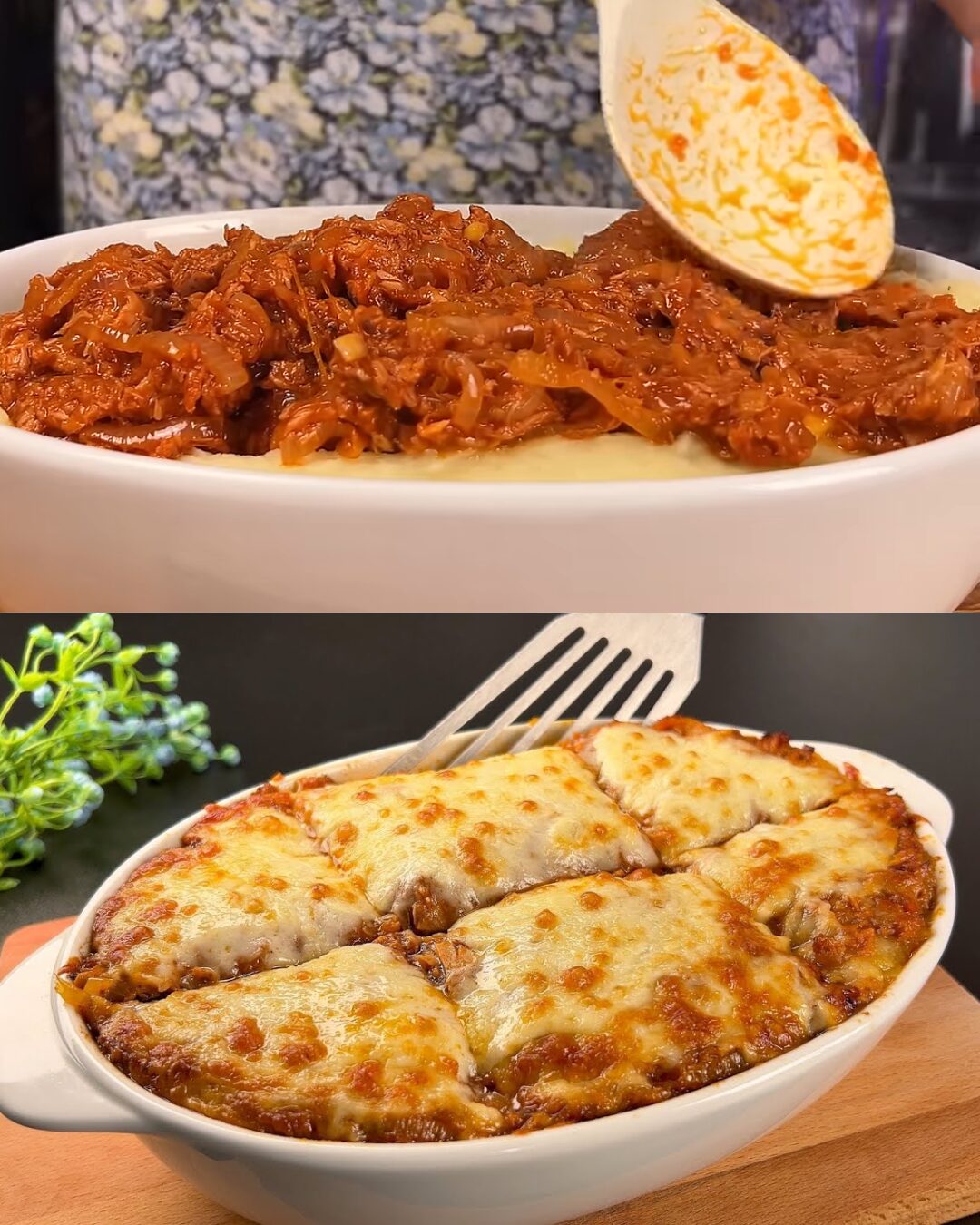 Tuna & Mashed Potato Casserole