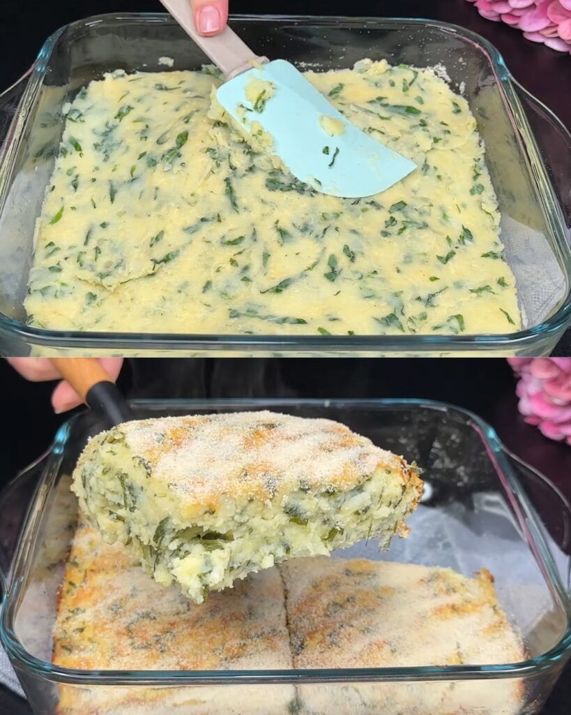 Potato & Spinach Gratin Bake