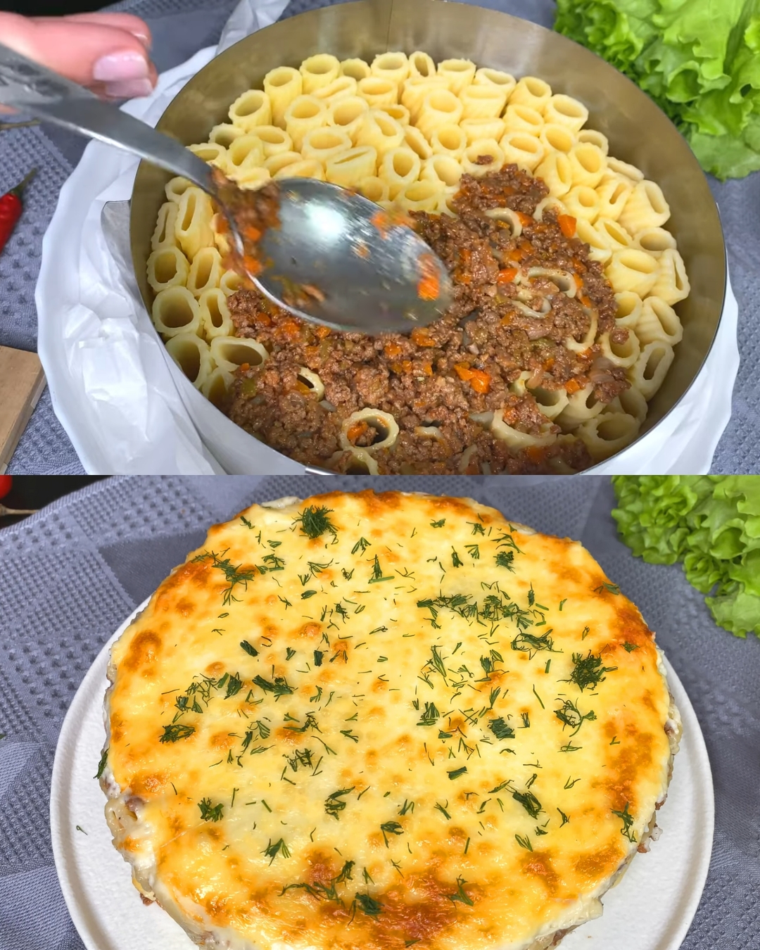 Rigatoni al Forno with Meat Ragout and Creamy Béchamel Sauce