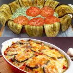 Eggplant, Spinach & Ricotta Layered Bake