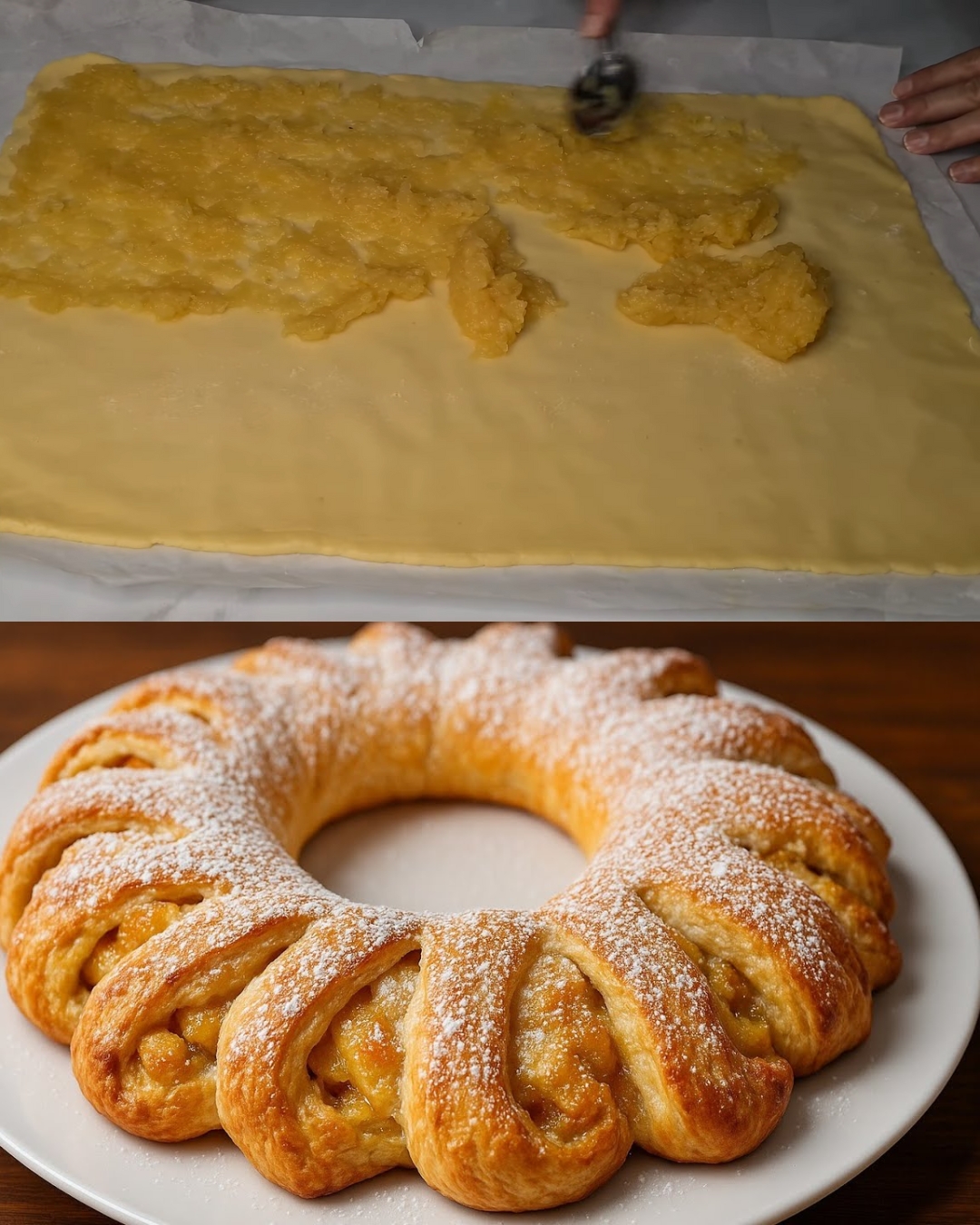 Classic Lemon-Infused Apple Cake