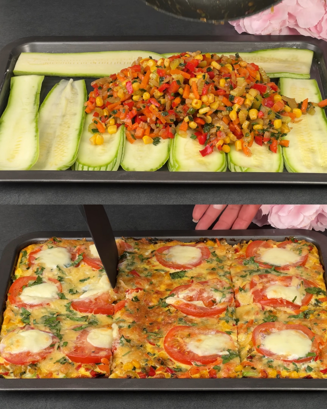 Zucchini and Vegetable Bake