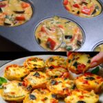 Savory Vegetable Egg Bake with Cheese