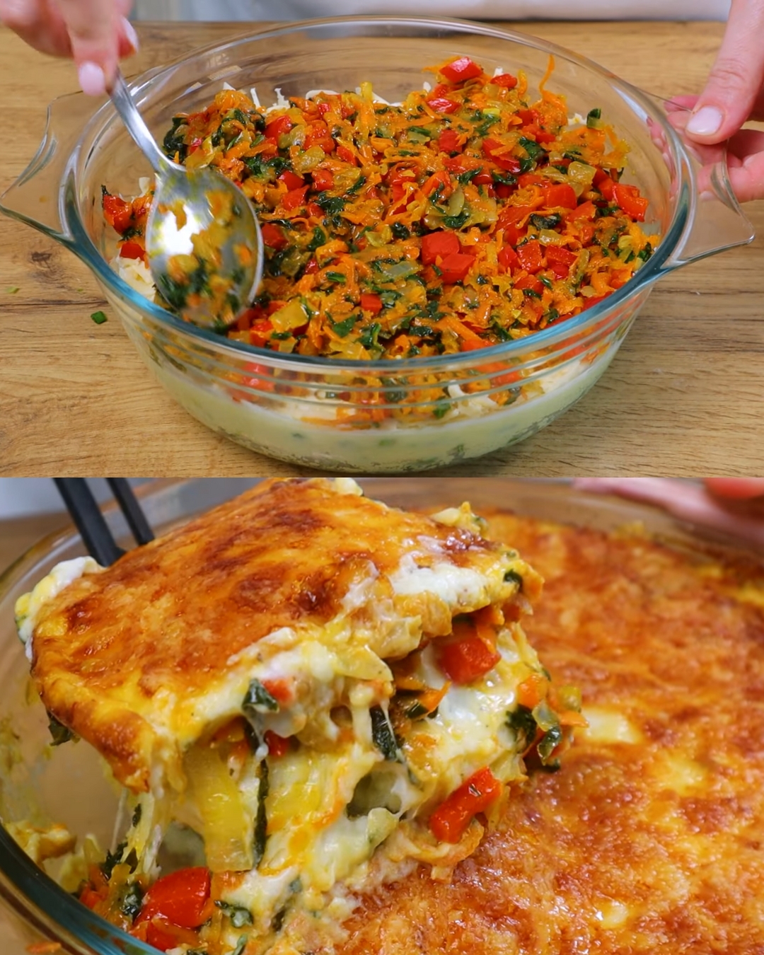Potato Spinach Casserole
