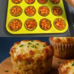 Savory Baked Potato Nests with Chicken and Cheese Filling