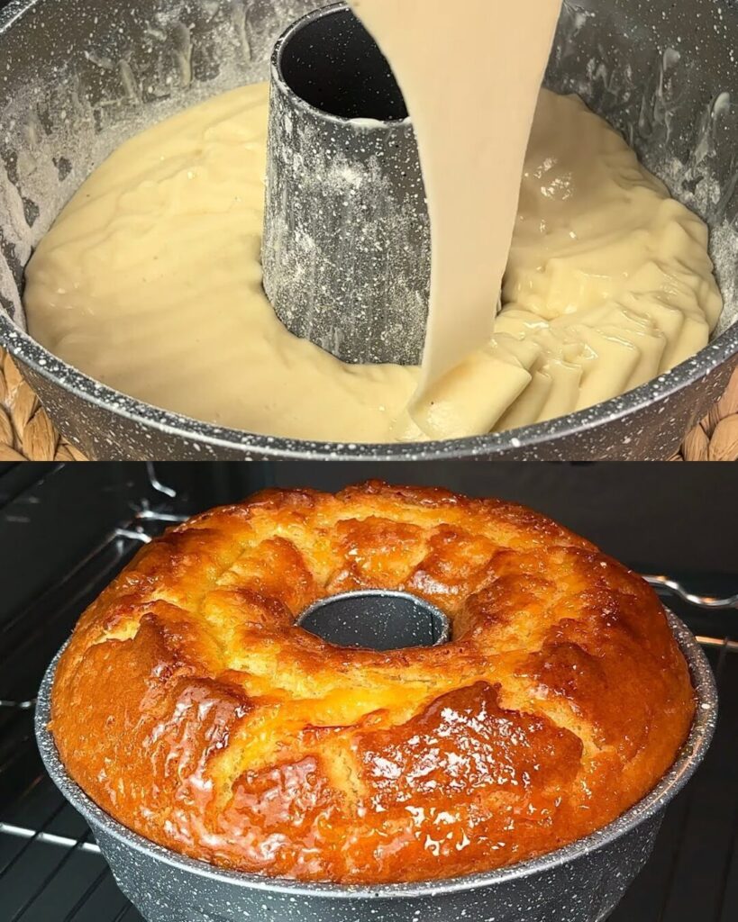 Apple Cherry Jam Cake