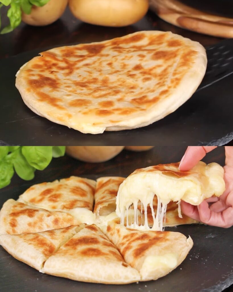 Potato Cheese Flatbread