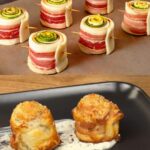Zucchini and Bacon Puff Pastry Tart