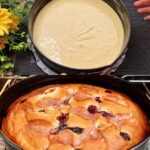 Cherry Syrup Vanilla Cake