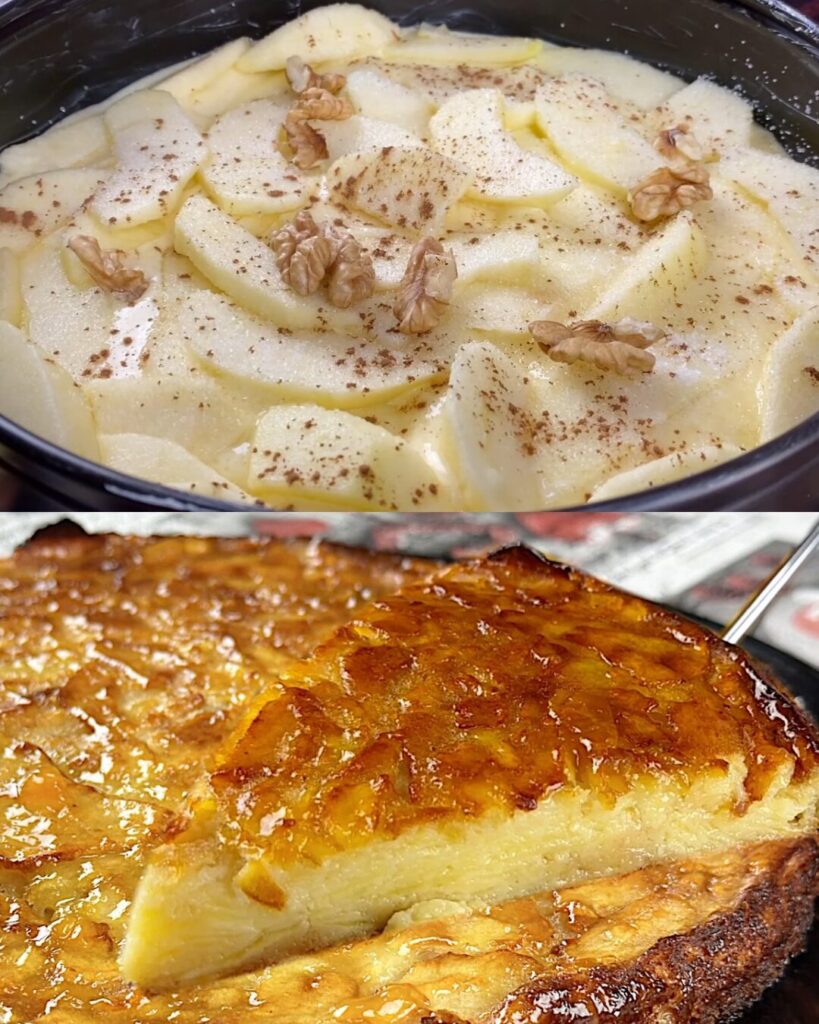 Apple Yogurt Cake finished dish