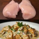 Creamy Garlic Mushroom Chicken