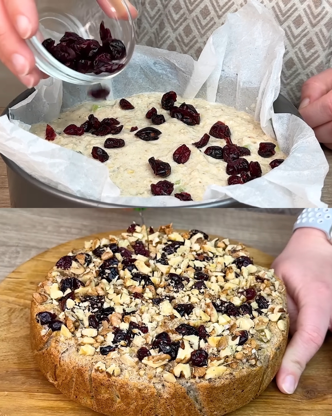 Banana Kiwi Oatmeal Protein Bake