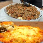 Cheesy Beef & Veggie Pasta Casserole