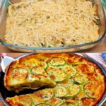 Mediterranean Vegetable & Cheddar Frittata