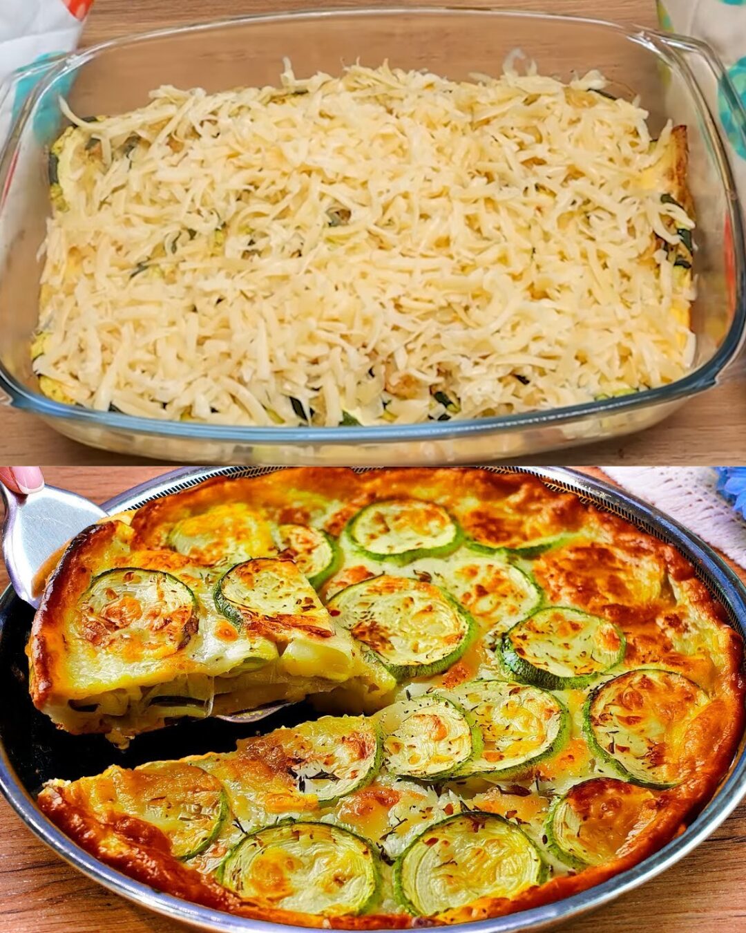 Mediterranean Vegetable & Cheddar Frittata