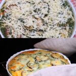 Spiced Eggplant and Mozzarella Bake with Creamy Herb Sauce