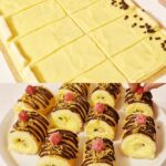Banana Chocolate Cream Swiss Roll