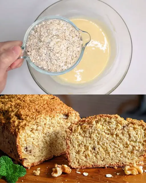 Hearty Oat, Walnut & Sesame Breakfast Loaf