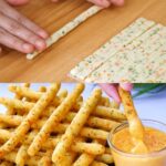 Cheesy Mashed Potato Bites with Creamy Cheese Sauce