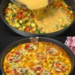 Baked Chicken, Potato, and Vegetable Casserole with Mozzarella and Feta