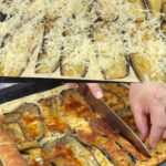 Cheesy Eggplant and Herb Crêpe Casserole