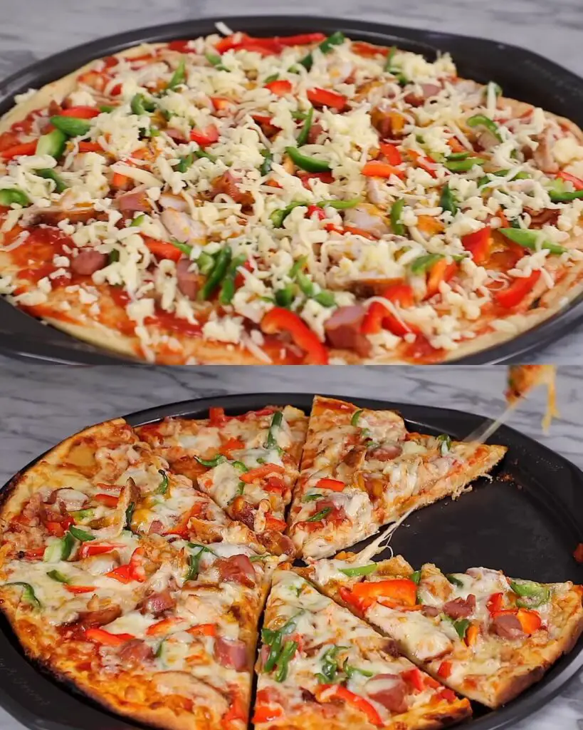 Homemade Pizza Two Ways