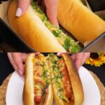 Tasty Sausage Burger with Cheese, Pickles, and Special Sauce