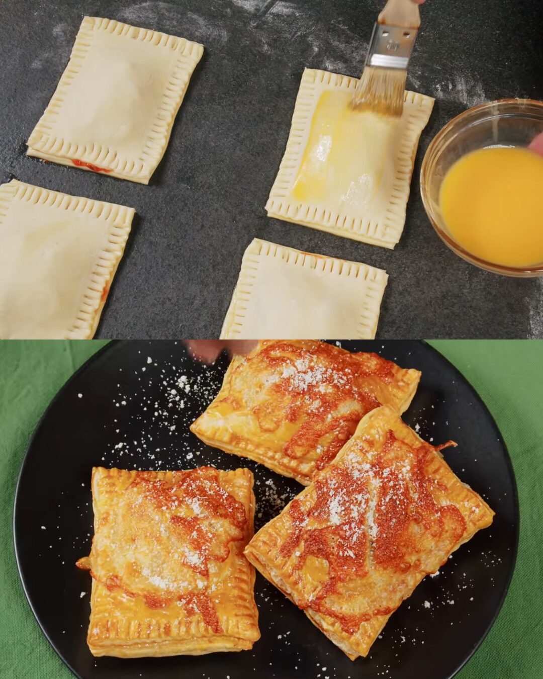 Delicious Pizza Puffs Recipe