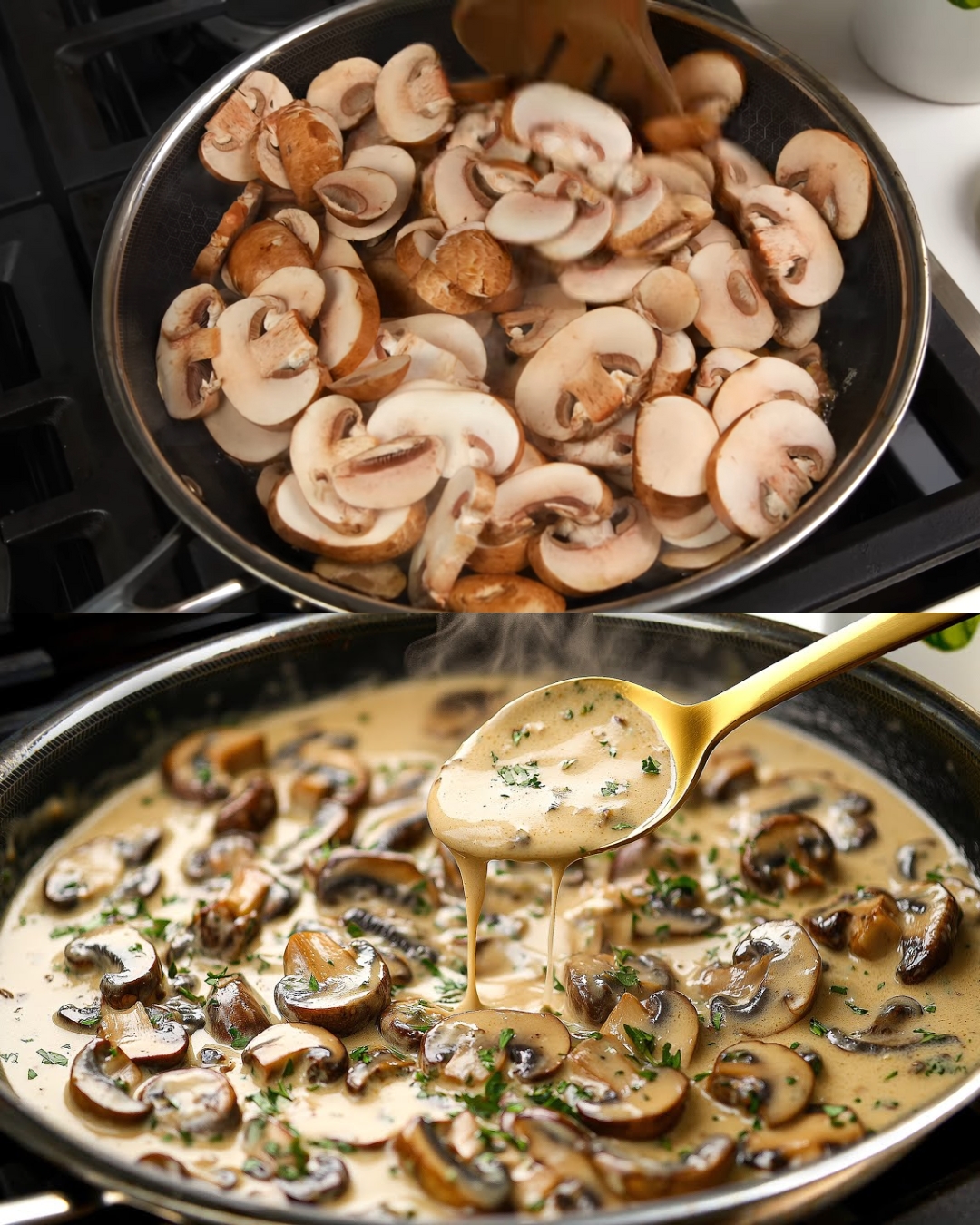 Creamy Chicken and Mushroom Skillet