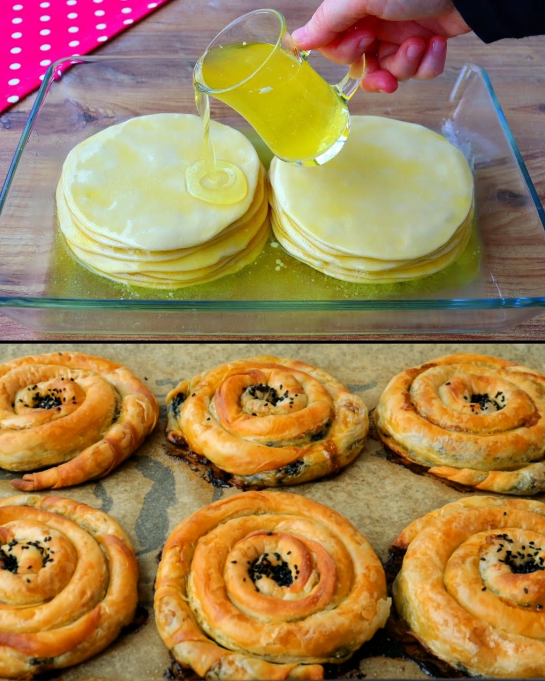 Delicious Homemade Spinach Borek