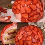 Classic Strawberry Swirl Cheesecake