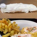 Chicken Fillet Bake with Ham, Mascarpone & New Potato Salad