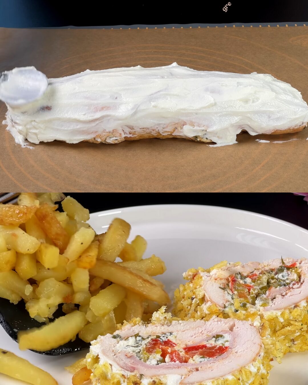 Chicken Fillet Bake with Ham, Mascarpone & New Potato Salad