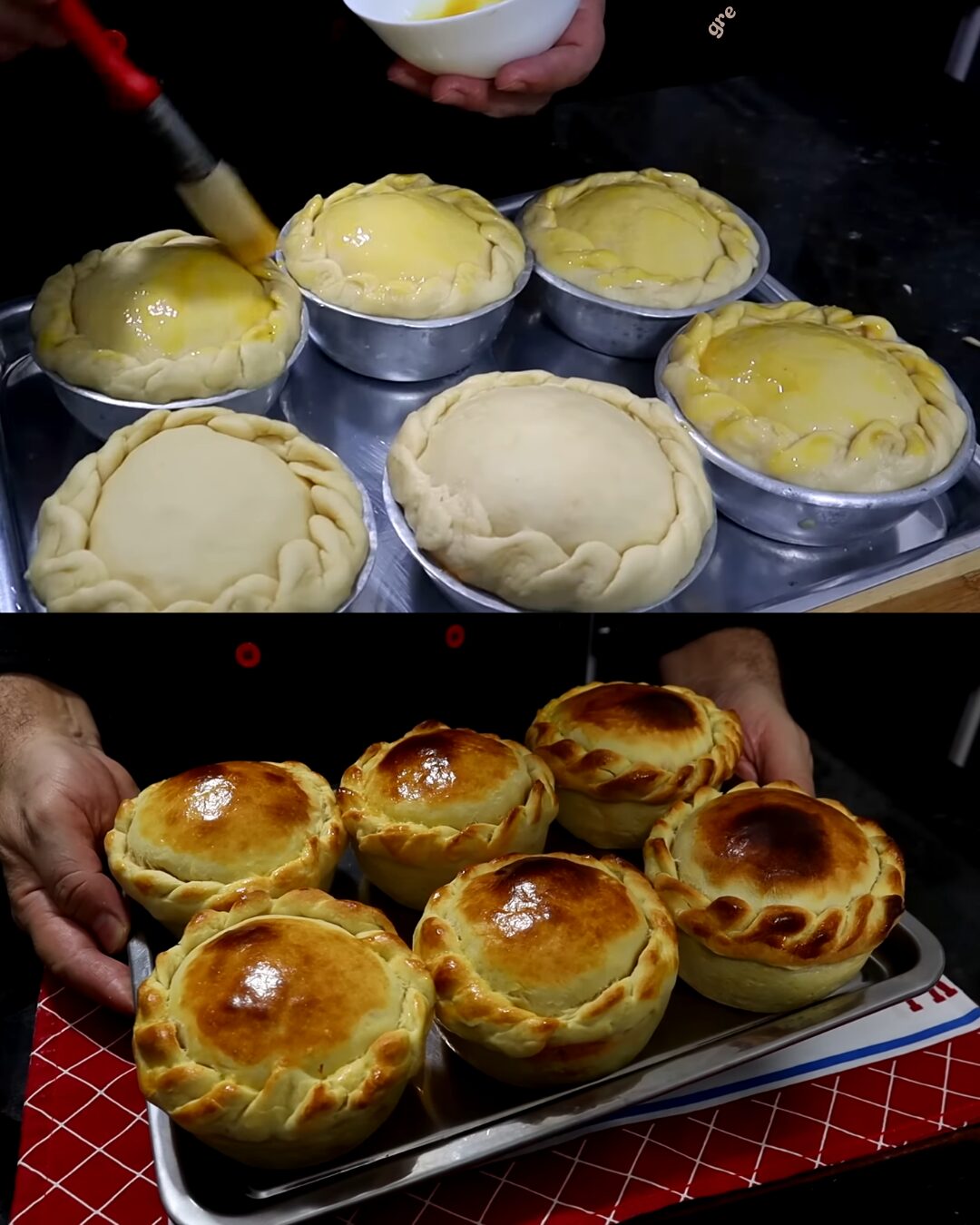 Traditional Brazilian Chicken Empadão