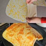 Crispy Layered Turkish Pan Bread (Katmer Style Flatbread)