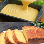 Lemon Crème Fraîche Cake with Syrup Glaze